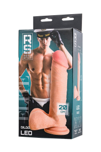 Фаллоимитатор на присоске "RealStick Leo" супер реалистичный